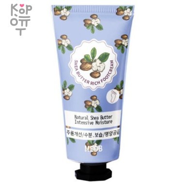 Med B Shea Butter Rich Foot Cream — Крем для ног с маслом Ши 80мл. — Корейские товары для всей семьи(КорОпт)