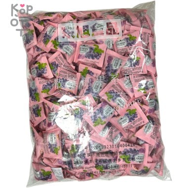 Мармелад Gummy Classic со вкусом Винограда, 2,5кг &mdash; Корейские товары для всей семьи(КорОпт)