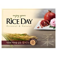 CJ LION Rice Day - Мыло туалетное Гранат и Пион(Yu), 100 г