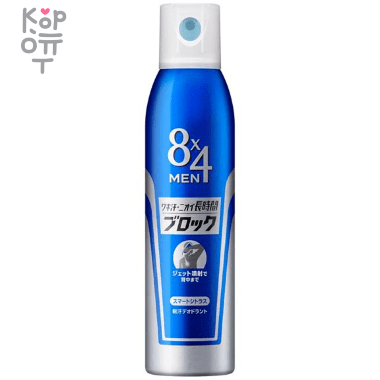 KAO 8x4 Men Power Protect - Дезодорант-антиперспирант для мужчин, с ароматом цитруса 135мл. &mdash; Корейские товары для всей семьи(КорОпт)