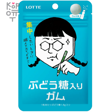 Lotte Glucose Gum - Резинка жевательная с Глюкозой 18гр. &mdash; Корейские товары для всей семьи(КорОпт)