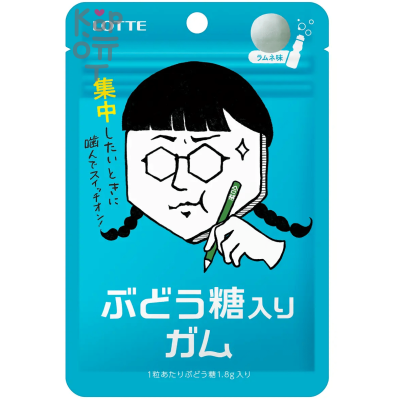 Lotte Glucose Gum - Резинка жевательная с Глюкозой 18 г