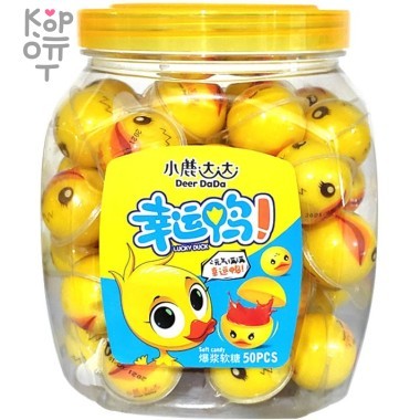 Мармелад Deer DaDa в форме очаровательных уточек, заполненных фруктовым джемом — Корейские товары для всей семьи(КорОпт)