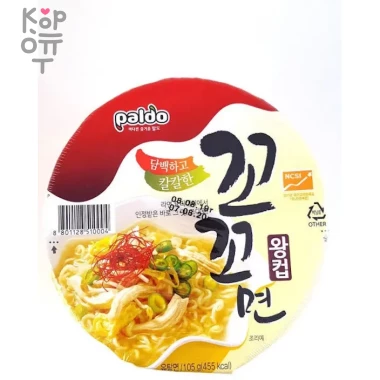 Paldo Кокомен - Лапша быстрого приготовления со вкусом курицы 110гр.*16шт.  &mdash; Корейские товары для всей семьи(КорОпт)