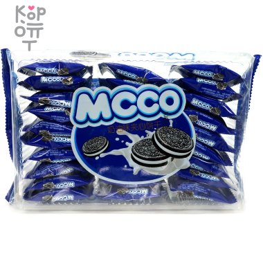 Печенье Mcco Macaron Sandwich Biscuit - Нежнейший бисквит со вкусом Шоколада 195гр. &mdash; Корейские товары для всей семьи(КорОпт)