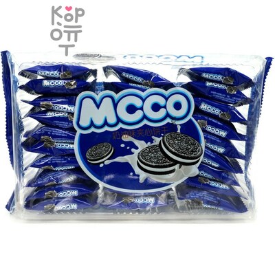 Печенье Mcco Macaron Sandwich Biscuit - Нежнейший бисквит со вкусом Шоколада 195гр.