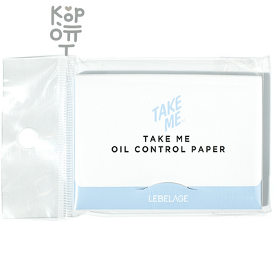Lebelage Take Me Oil Control Paper - Матирующие салфетки 50 шт