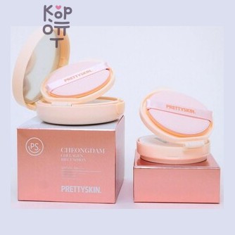 PrettySkin Cheongdam Collagen BB Cushion - № 21 - Кушон для лица с коллагеном №21 15 г × 2 шт