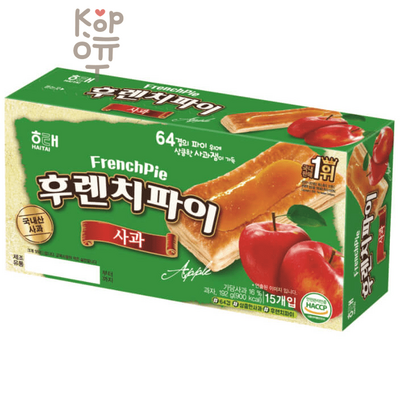 HAITAI Biscuit French Pie Apple - Печенье «Французский пирог» со вкусом яблока, 192 г