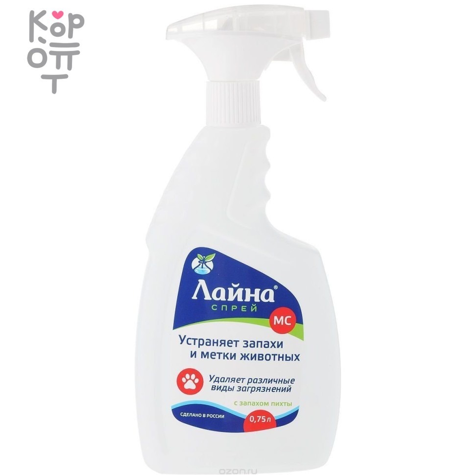 Лайна МС пихта (спрей) 0,75 л, купить с доставкой на дом фото 1 — Корейские товары для всей семьи(КорОпт)