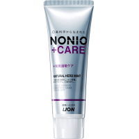 Lion Nonio Plus Sensitive Care - Зубная паста для чувствительных зубов и удаления неприятного запаха изо рта, 130гр.