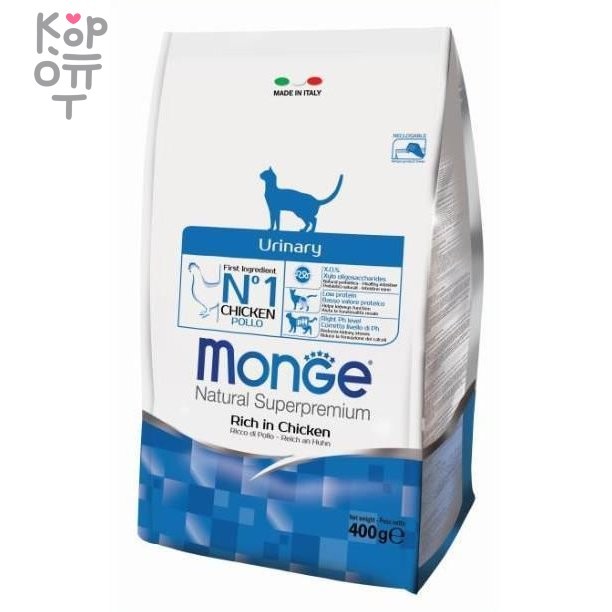 Monge Cat Urinary корм для кошек профилактика МКБ 400г