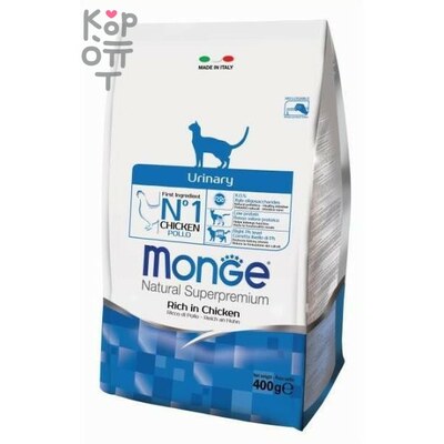 Monge Cat Urinary корм для кошек профилактика МКБ 400г