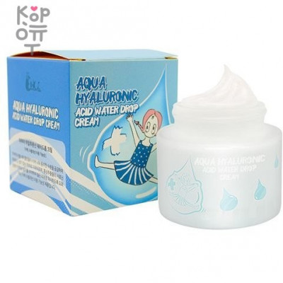Elizavecca Aqua Hyaluronic Acid Water Drop Cream - Увлажняющий крем с гиалуроновой кислотой, 50 мл