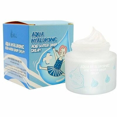 Elizavecca Aqua Hyaluronic Acid Water Drop Cream - Увлажняющий крем с гиалуроновой кислотой, 50 мл