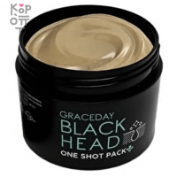 Grace Day  Pore Black Head One Shot Pack - Очищающая, восстанавливающая маска с глиной от чёрных точек 120мл.