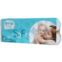 Hanpai - Туалетная бумага SOFT c втулкой, 3-х слойная, размер листа 101*137мм., 10 рулонов.