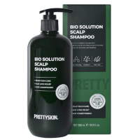 Pretty Skin Bio Solution Scalp Shampoo - Шампунь для глубокого очищения кожи головы 500мл. 