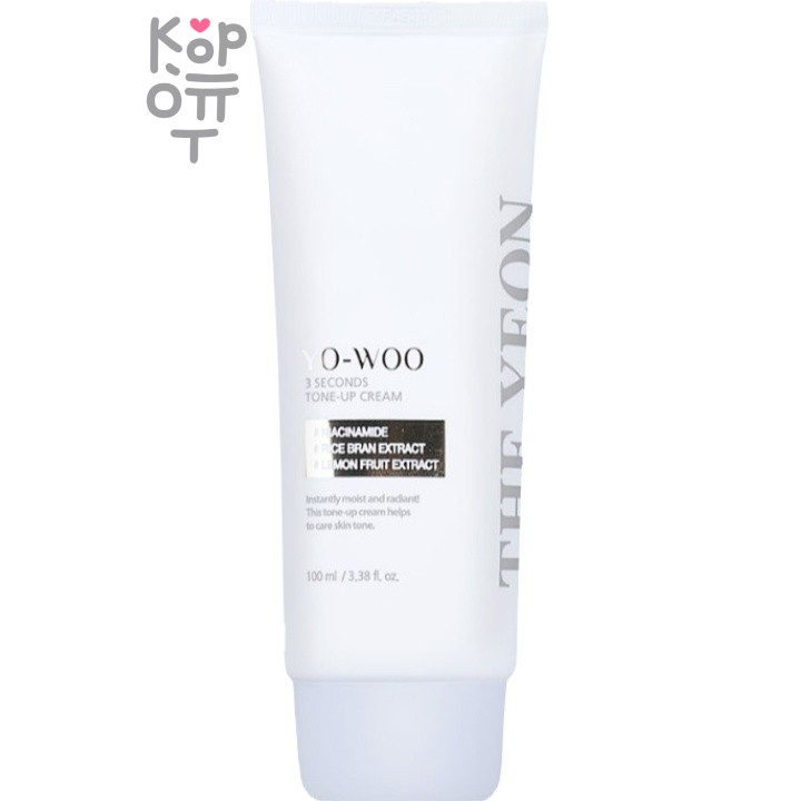 TheYEON Yo-Woo 3 Second Tone-Up Cream - Крем для лица выравнивающий тон кожи 100 мл