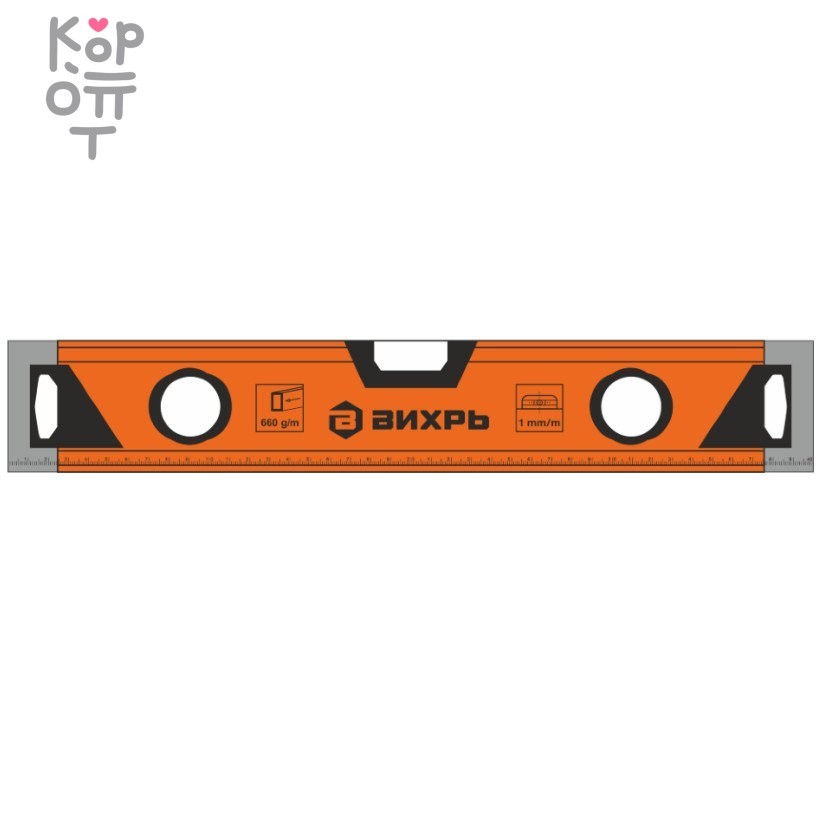 Уровень алюминиевый «Усиленный» 400мм 3 глазка фрезерованный Вихрь, купить с доставкой на дом фото 1 — Корейские товары для всей семьи(КорОпт) Уровень алюминиевый «Усиленный» 400мм 3 глазка фрезерованный Вихрь, купить с доставкой на дом фото 1 — Корейские товары для всей семьи(КорОпт)