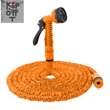 Набор для полива с растягивающимся шлангом 22м Вихрь — Корейские товары для всей семьи(КорОпт)