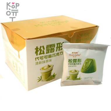 Конфеты шоколадные Morrondna Трюфель cо вкусом Матча &mdash; Корейские товары для всей семьи(КорОпт)