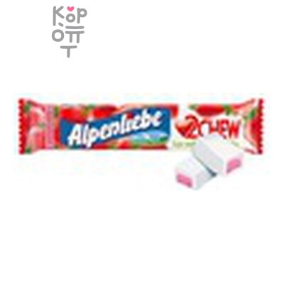Alpenliebe — Конфеты со вкусом клубники, 24,5 г