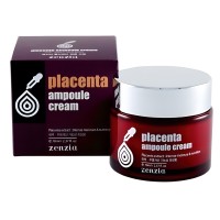 JIGOTT Zenzia Placenta Ampoule Cream - Ампульный крем для лица с плацентой 70мл.