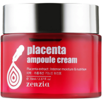 JIGOTT Zenzia Placenta Ampoule Cream - Ампульный крем для лица с плацентой 70мл.