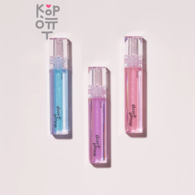 Etude House Glaze Plump Gloss - Прозрачный блеск для увеличения объема губ 4гр.