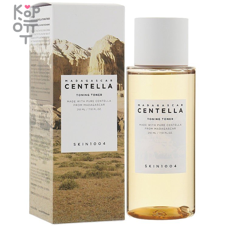 Skin1004 Madagascar Centella Toning Toner - Мягкий отшелушивающий тоник с центеллой, купить с доставкой на дом фото 1 &mdash; Корейские товары для всей семьи(КорОпт)