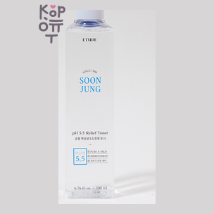 Etude Soon J. 5.5 Toner - Успокаивающий слабокислотный тонер, 200 мл