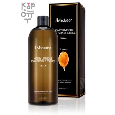 JMsolution Honey Luminous Royal Propolis Toner XL - Тонер для лица с экстрактом прополиса 600мл. 