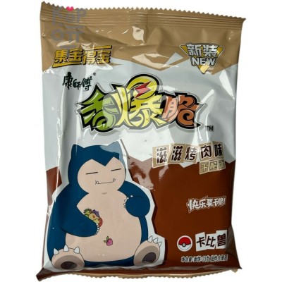 Лапша быстрого приготовления Kang Shi Fu специальная серия с шикарным вкусом Барбекю, 33гр.