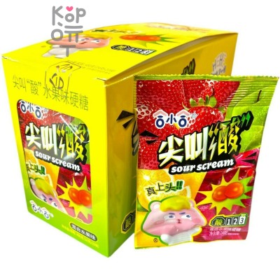 Кислая карамель So Sour Scream Candy - Кислый до крика