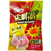Кислая карамель So Sour Scream Candy - Кислый до крика