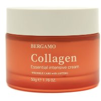 Bergamo Collagen Essential Intensive Cream - Крем для лица с экстрактом коллагена 50 г