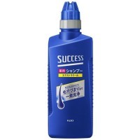KAO Success Medicated Shampoo Extra Cool - Мужской шампунь против зуда, шелушения и перхоти «Глубокое очищение и охлаждение» с Цитрусовым ароматом морской волны 