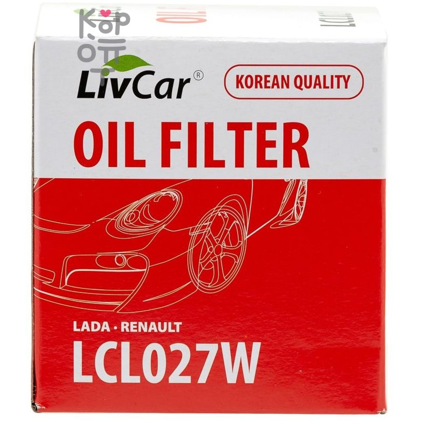LIVCAR Oil Filter LCL027W - Масляный фильтр для LADA, RENAULT