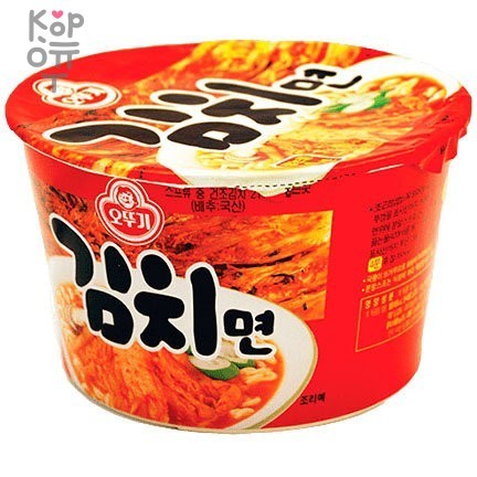 Ottogi Kimchi Ramen Лапша со вкусом кимчи 105гр.