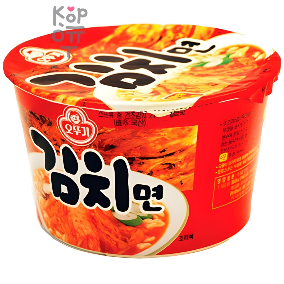 Ottogi Kimchi Ramen Лапша со вкусом кимчи 105гр.
