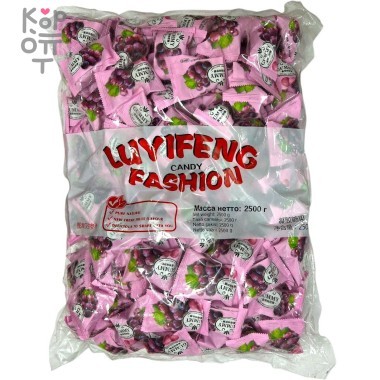 Мармелад Gummy со вкусом Винограда, 2,5кг &mdash; Корейские товары для всей семьи(КорОпт)
