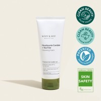 Mary&May Houttuynia Cordata + Tea Tree Cleansing Foam - Очищающая пенка с хауттюйнией и чайным деревом, 150мл.