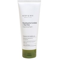Mary&May Houttuynia Cordata + Tea Tree Cleansing Foam - Очищающая пенка с хауттюйнией и чайным деревом, 150мл.
