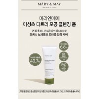 Mary&May Houttuynia Cordata + Tea Tree Cleansing Foam - Очищающая пенка с хауттюйнией и чайным деревом, 150мл.