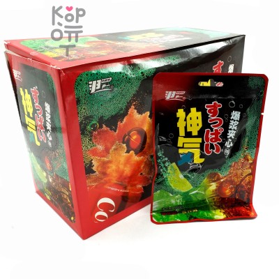 Кислая карамель YinYi Sour Candy - с леденящим вкусом Спрайта и Колы