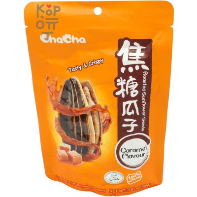 Семечки подсолнечника ChaCha жареные со вкусом карамели, 108гр.
