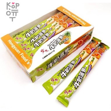 Тянучка со вкусом ананаса и молока Goodtaste, 480гр. — Корейские товары для всей семьи(КорОпт)