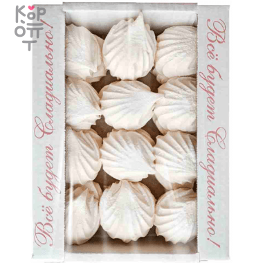 Зефир на агаре Sladial классический 430гр.  — Корейские товары для всей семьи(КорОпт)