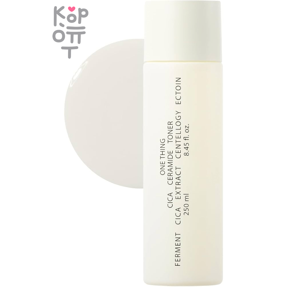 ONE THING Cica Ceramide Toner - Восстанавливающий тонер для лица с Керамидами и Центеллой Азиатской 250мл.